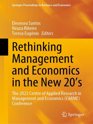 cover image of Rethinking Management and Economics in the New 20's